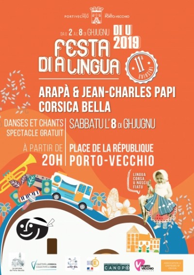 Arapà et Jean Charles Papi en concert - Place de la République - Porto-Vecchio
