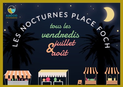 Les Nocturnes De La Place Foch - Ajaccio