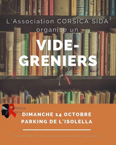 Vide-greniers - Association Corsica Sida - L'Isolella