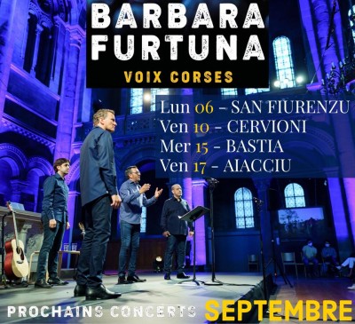Barbara Furtuna en concert à Cervioni