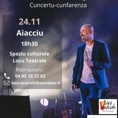 Jean-Charles Papi en concert - Spaziu Locu Teatrale - Ajaccio