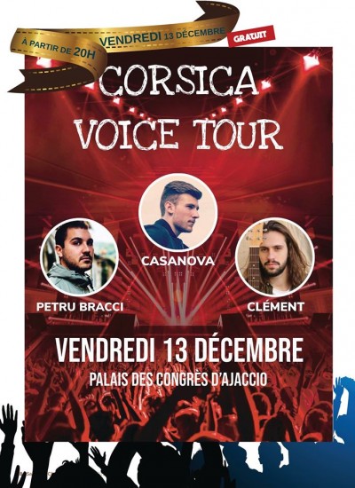 The Voice by Corsica tour - Palais des Congrès - Ajaccio