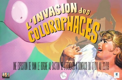 L'invasion des Colorophages - Yann Le Borgne - Bastion de l’Etendard - Bonifacio