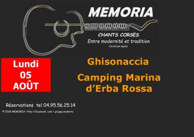 Memoria en concert à Ghisonaccia