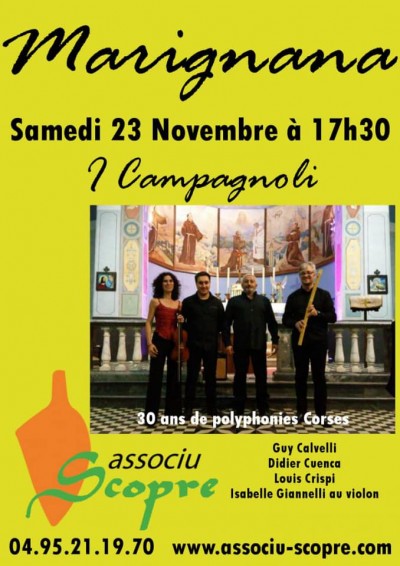 I Campagnoli en concert - Associu Scopre - Marignana