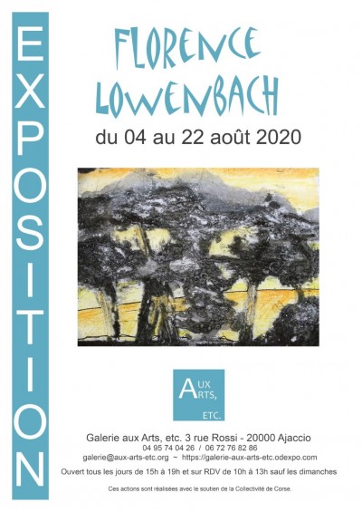 Florence Lowenbach - Galerie Aux Arts Etc - Ajaccio