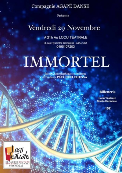 Cie Agapé - Immortel - Spaziu Locu Teatrale - Ajaccio