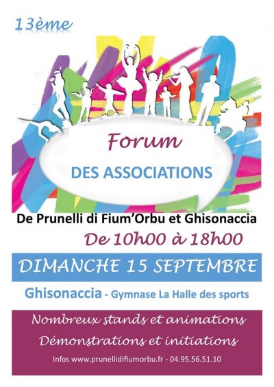 13ème Forum des associations de Prunelli-di-Fiumorbu et Ghisonaccia
