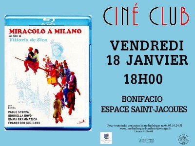 Miracle à Milan - Ciné Club - Espace Saint-Jacques - Bonifacio