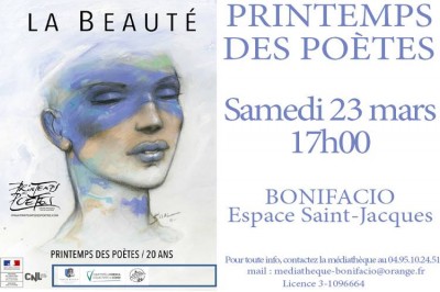Printemps des Poètes - 20 ans - Espace Saint Jacques - Bonifacio