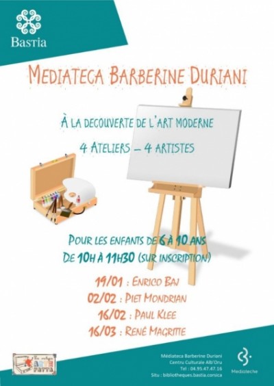 Scuperta artistica - Découverte des arts - Centre culturel Alb'Oru - Bastia