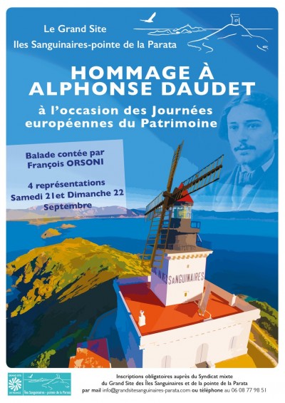 Hommage à Alphonse Daudet - La Parata - Ajaccio
