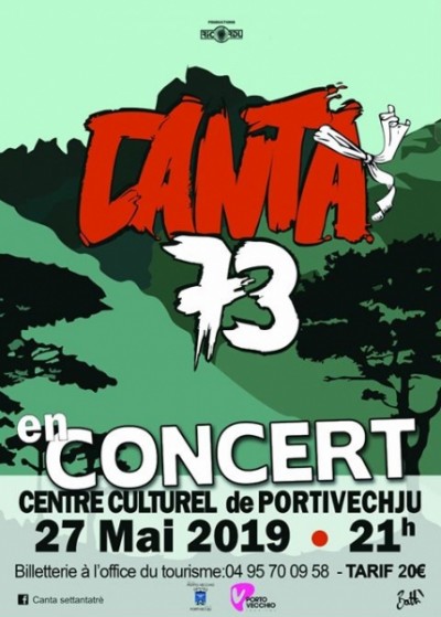 Canta 73 en concert - Centre culturel - Porto-Vecchio