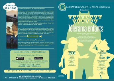 Festival Telerama Enfants - Complexe Galaxy - Porto-Vecchio