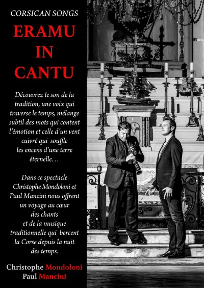 Eramu in Cantu - Paul Mancini & Christophe Mondoloni - Eglise Saint Erasme - Ajaccio