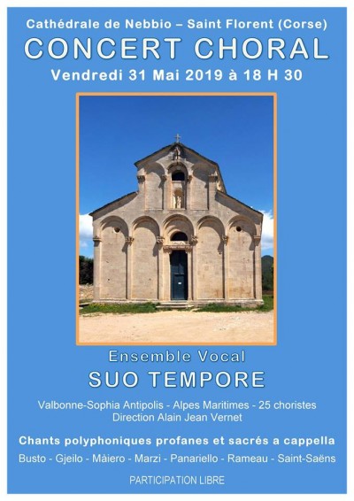 Ensemble vocal Suo Tempore - Cathédrale du Nebbiu - Saint Florent