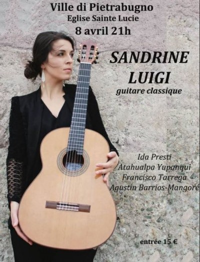 Concert de guitare classique - Sandrine Luigi