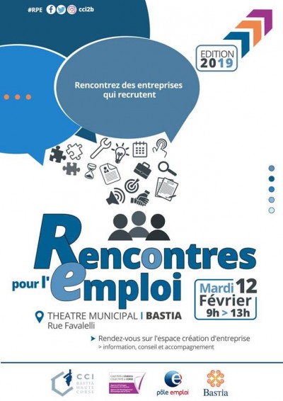 Rencontres pour l'Emploi - Théâtre Municipal de Bastia 
