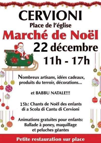 Marché de Noël - Cervioni 
