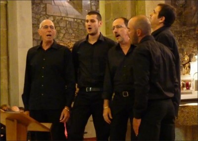 A Riccucata en concert à Cervioni