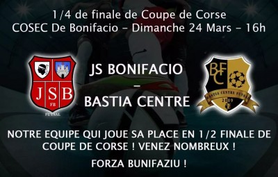 1/4 de finale de coupe de Corse de Futsal - Bonifacio