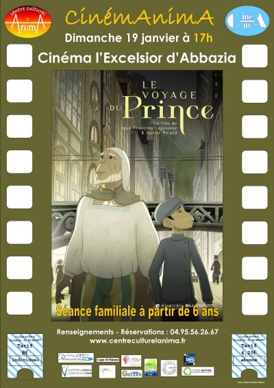 CinémAnima - Le voyage du prince - Cinéma l'Excelsior - Abbazia