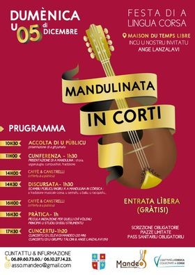 Mandulinata in Corti - Festa di a lingua corsa - Corté