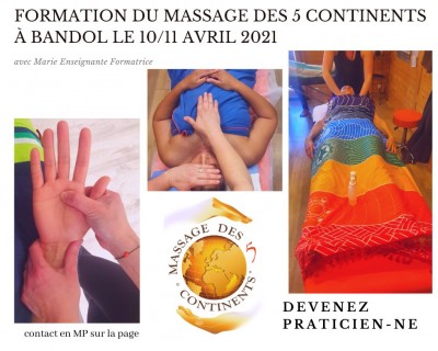 Devenez Praticien-ne du Massage des 5 continents - Quint'Essence Bien-être & Beauté - Bandol