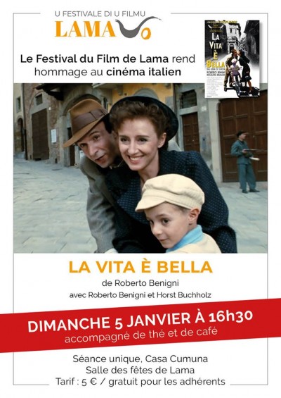 La vie est belle - La vita è bella - Festival du Film - Lama