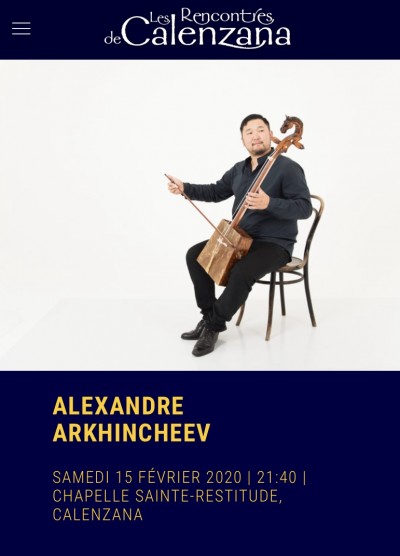 Alexandre Arkhincheev - Les Rencontres de Calenzana - 1ère édition d'Invernale