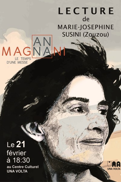 Lecture de Marie-Joséphine Susini - Anna Magnani  - Centre culturel Una Volta - Bastia