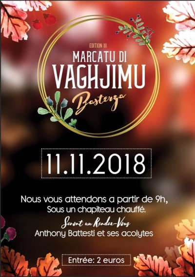 3ème édition du marché d'automne -  U Marcatu di Vaghimu in Basterga - Bastelica