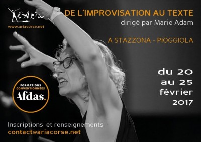 Stage : De L’improvisation Au Texte