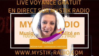 Live voyance gratuit avec Agnès médium pure et guérisseuse christique - Infinità Corse Voyance