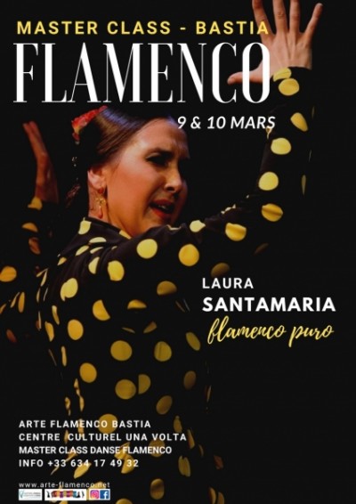 Master class danse flamenca - Centre culturel Una Volta - Bastia