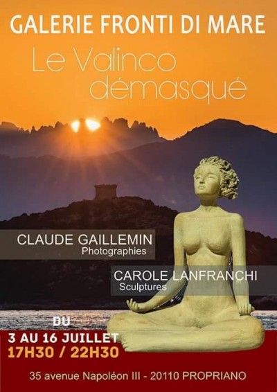 Le Valinco démasqué - Claude Gaillemin et Carole Lanfranchi - Galerie Fronti di Mare - Propriano