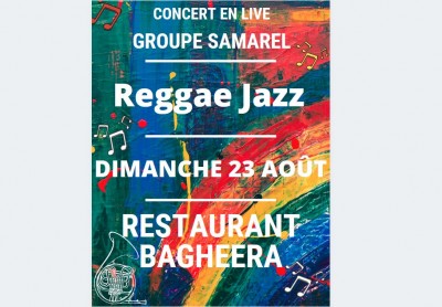 Concert Reggae Jazz en live du restaurant Bagheera - Bravone - Linguizzetta