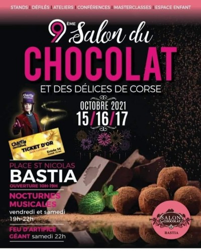9ème Salon du chocolat & des délices de Corse - Place Saint Nicolas - Bastia