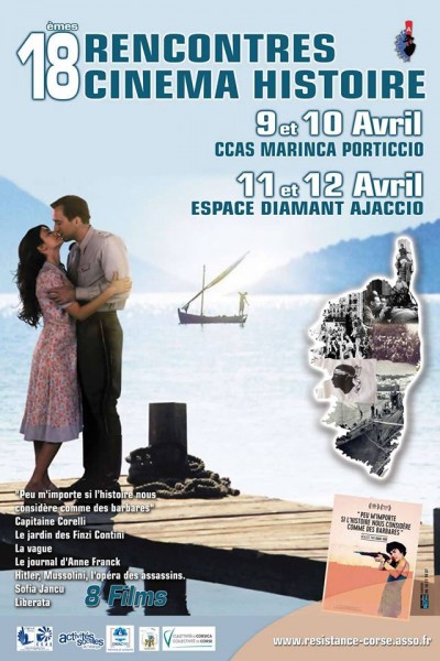 18èmes Rencontres Cinéma - Histoire - Seconde Guerre mondiale  - Espace Diamant - Ajaccio