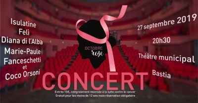 Concert Octobre Rose - Théâtre de Bastia