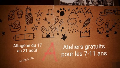 Semaine créative pour les enfants - AltaLeghje - Altagène