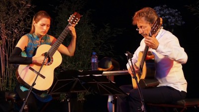 Concert du Duo Bensa Cardinot à Pigna