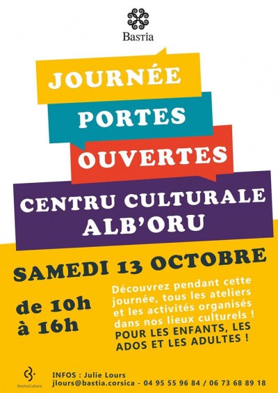 Journée portes ouvertes - Alb'Oru - Découvrez nos activités culturelles