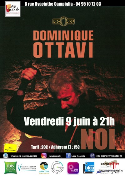 Dominique Ottavi en concert - Locu Teatrale - Ajaccio