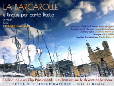 La Barcarolle - Réalisation d’un clip participatif - Centre Culturel Alb'Oru - Bastia