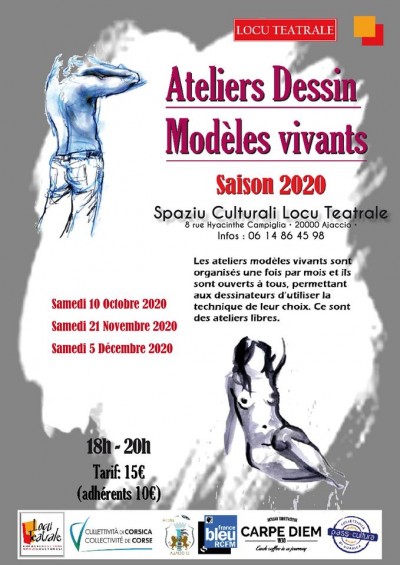 Ateliers de dessin - Spaziu Locu Teatrale - Ajaccio