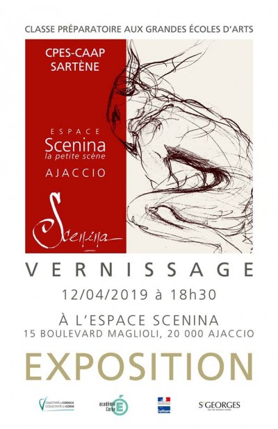 Exposition de la classe préparatoire aux arts de Sartène - Scenina - Ajaccio