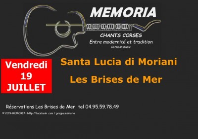 Memoria en concert à Sainte Lucie de Moriani