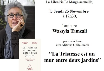 Rencontre Dédicace - Wassyla Tamzali - Librairie La Marge - Ajaccio