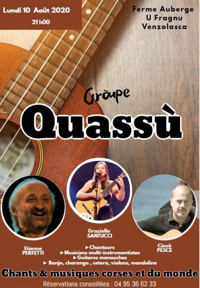 Quassù en concert - Ferme Auberge U Fragnu - Venzolasca